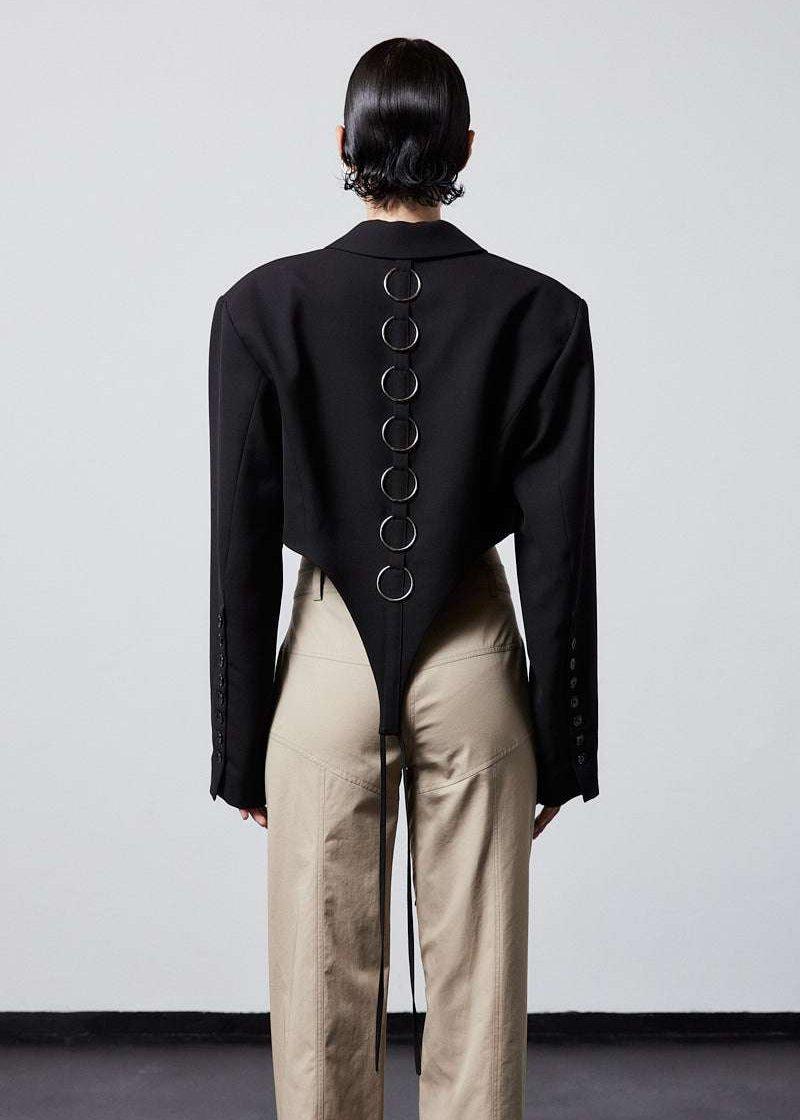 French-Cut Jacket - Hematite