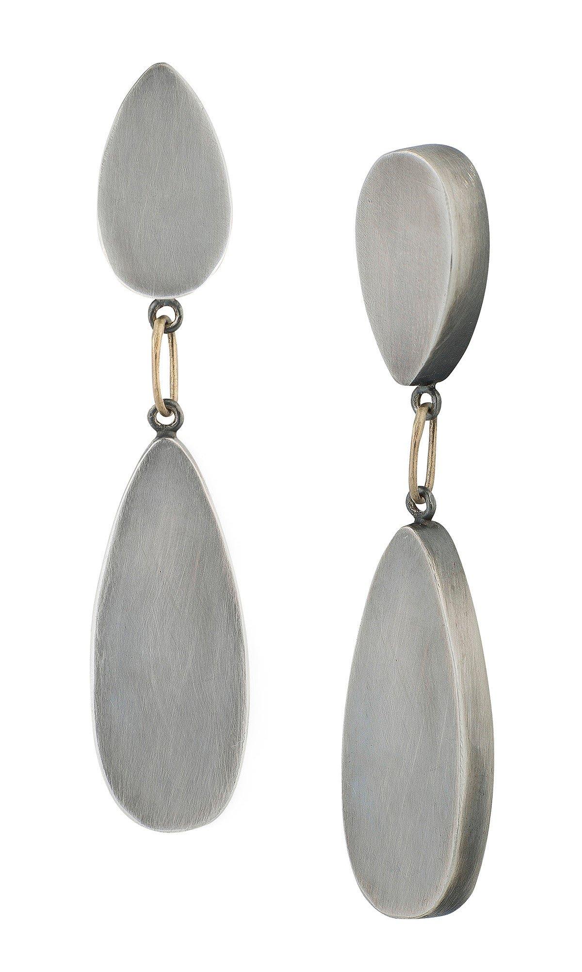 Silver Drop Earrings