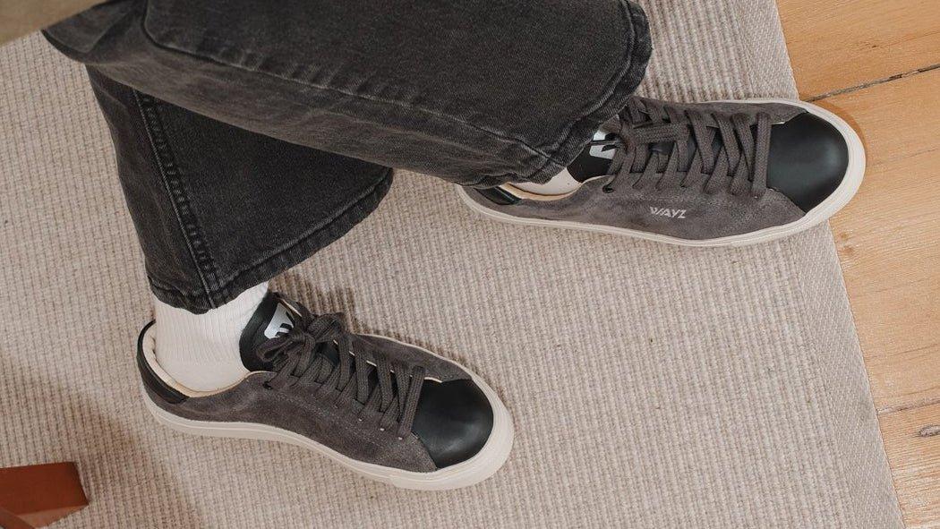 The Grit Sneakers - Anthracite Black