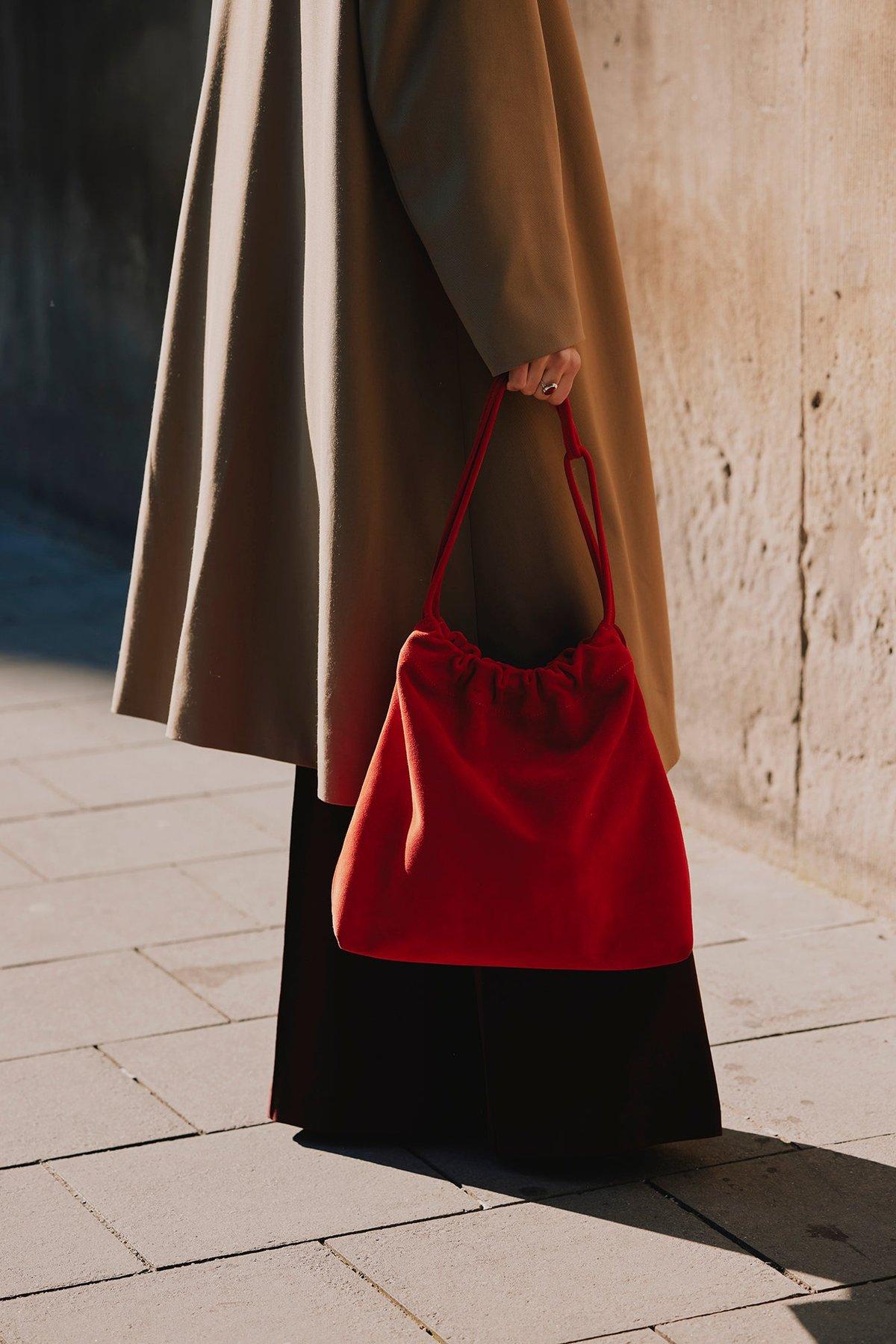 Alula Leather Shopping Bag