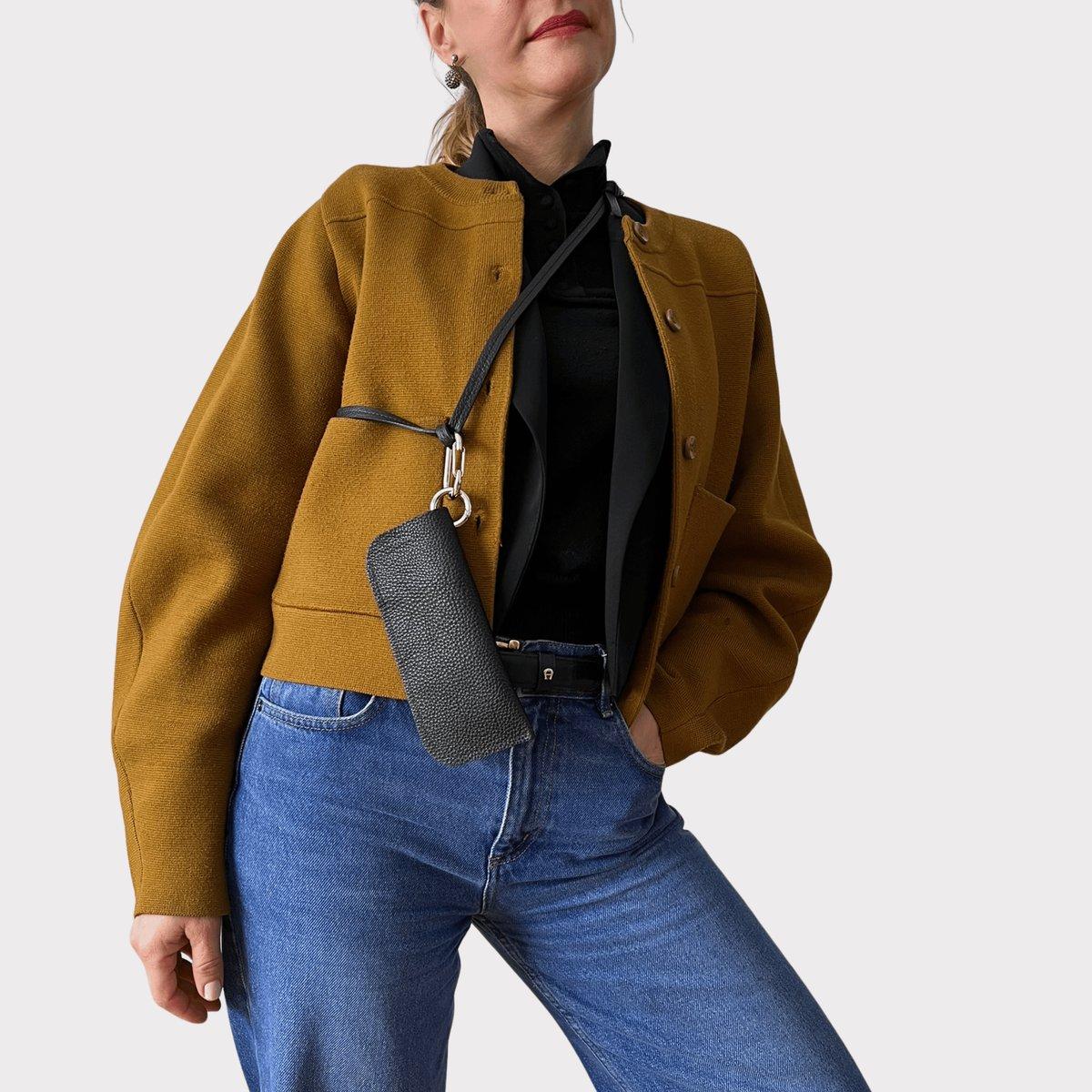 Leather Sunglass Case with Strap