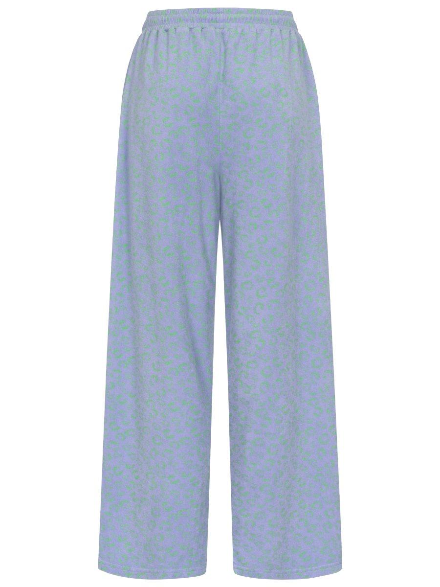 Pants Terry Animal Acqua