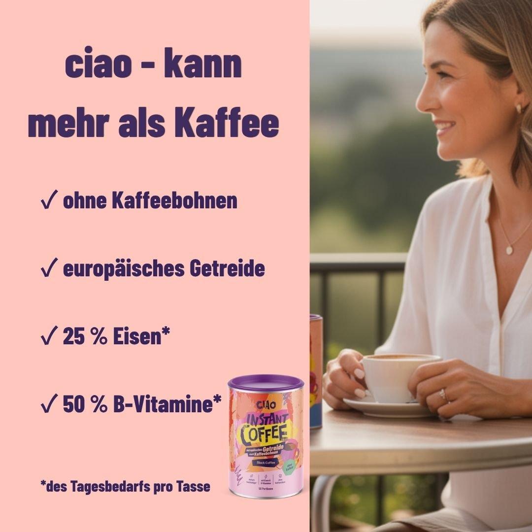Instant Cereal Coffee Iron B Vitamins