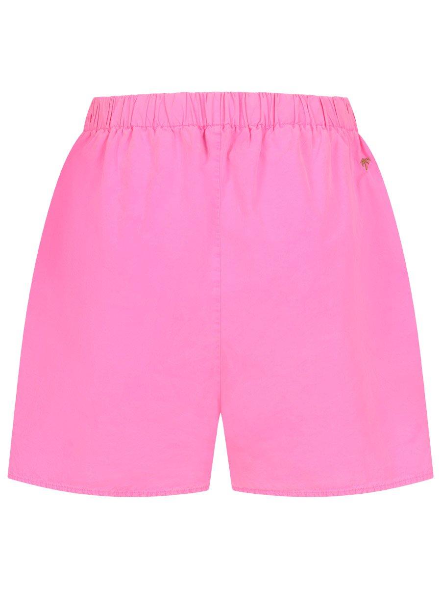 Poplin Shorts Neon Pink