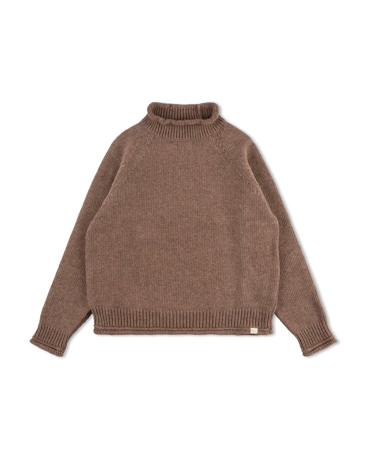 Raglan High Neck Sweater