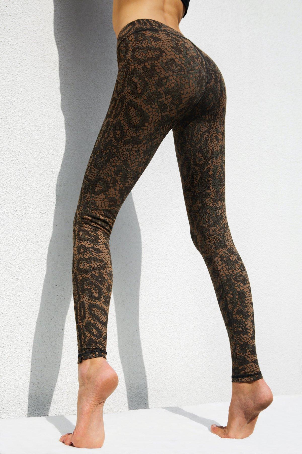 Dragon Leggings - Brown