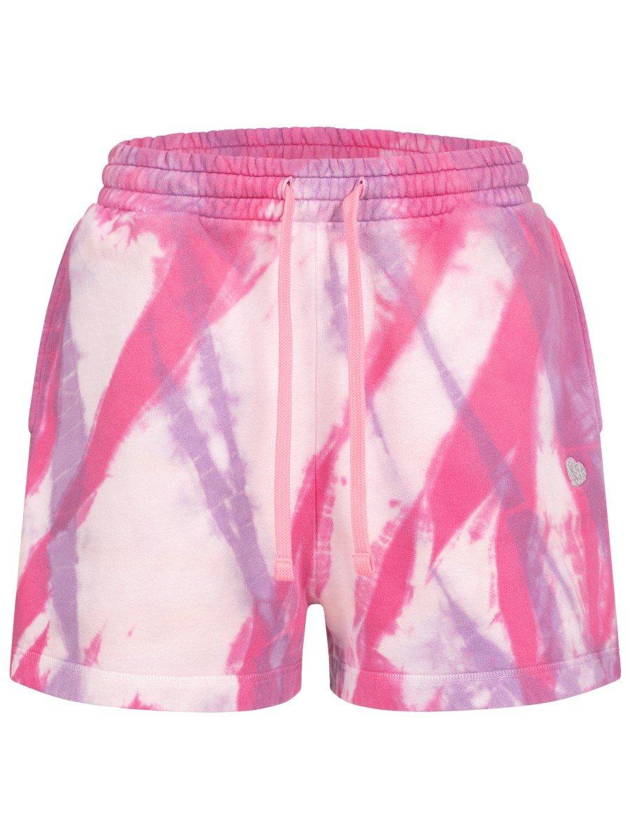 Tie Dye Cotton Shorts